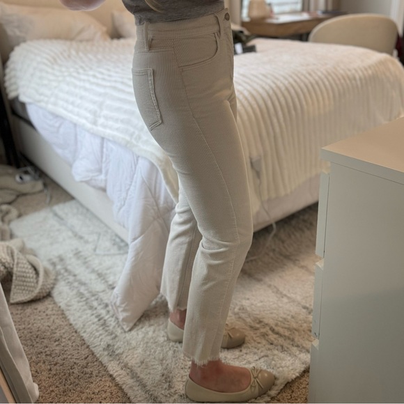 LOFT Kick Crop Corduroy Pants - Picture 2 of 8